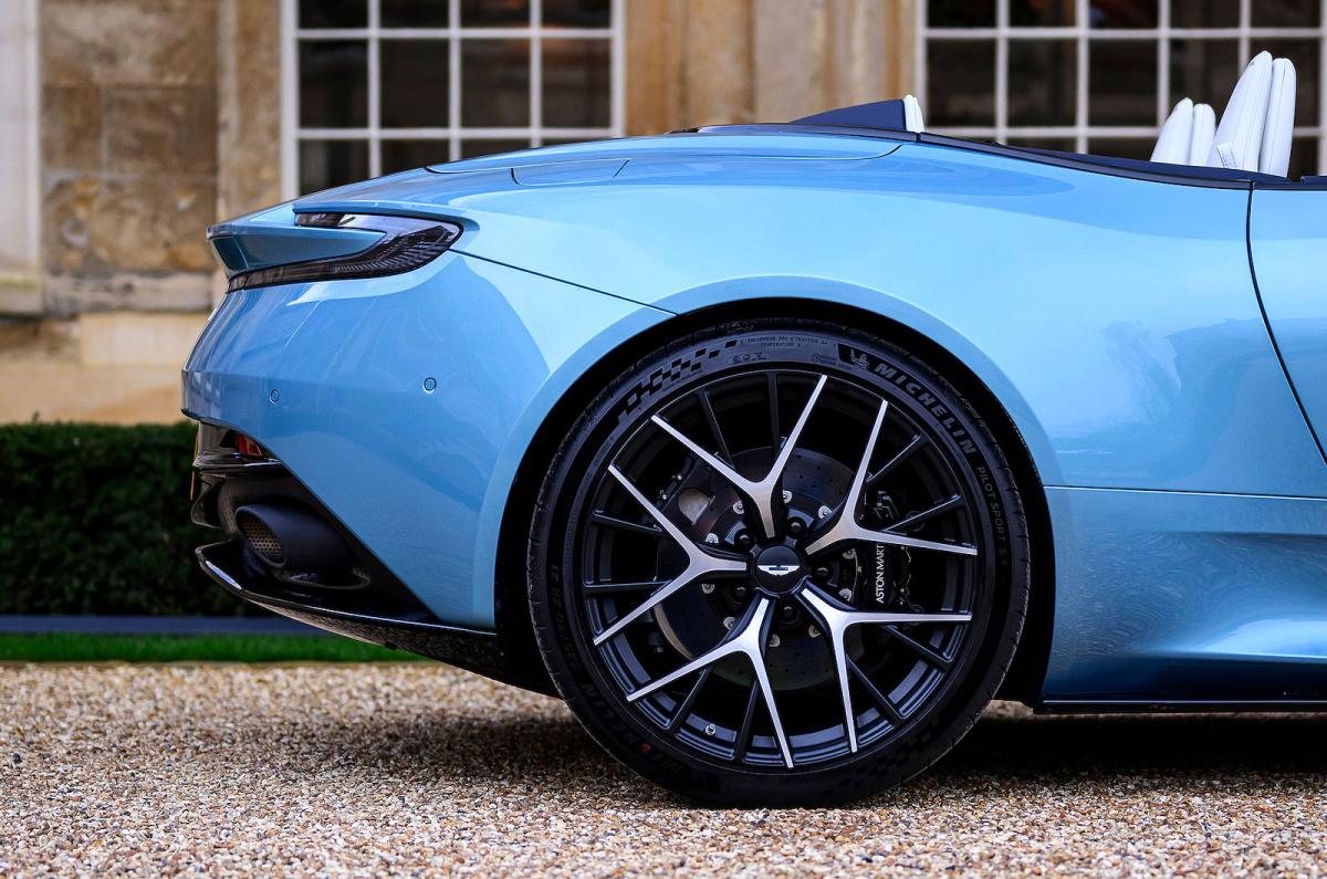 Aston Martin DB12 Volante rear detail