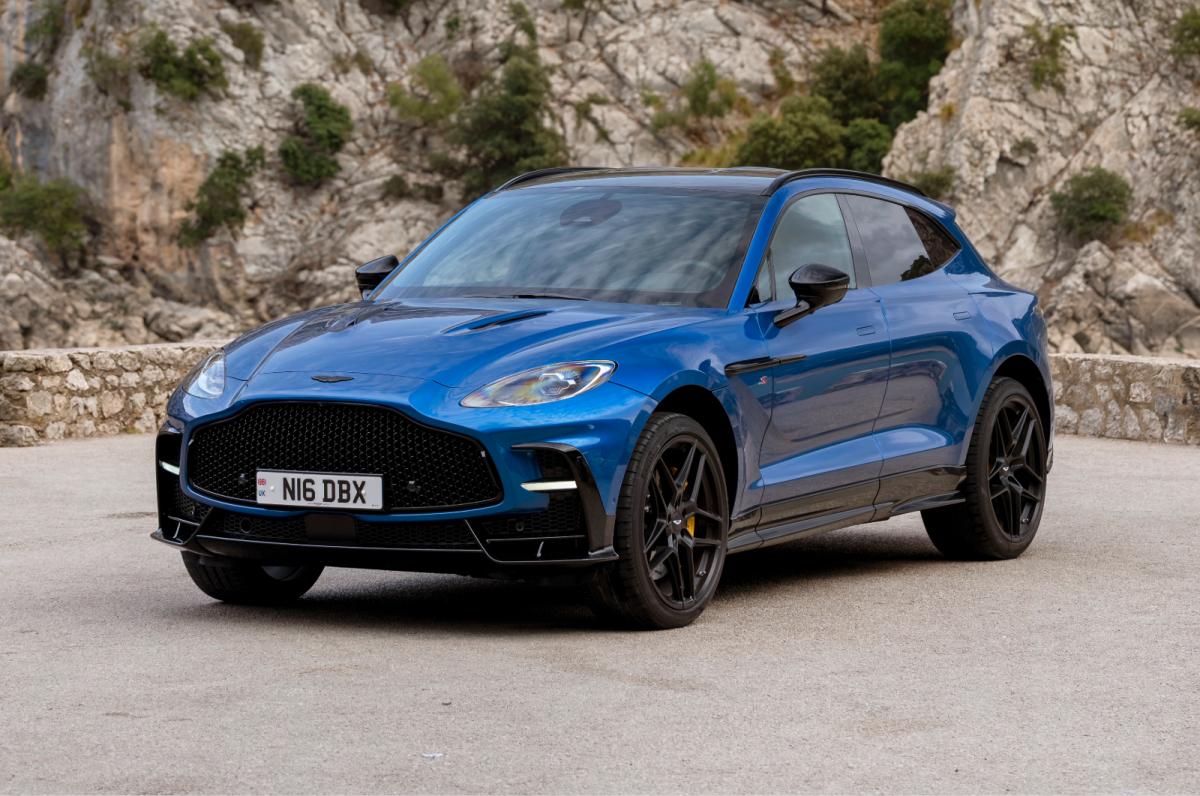 Aston Martin DBX S static front left