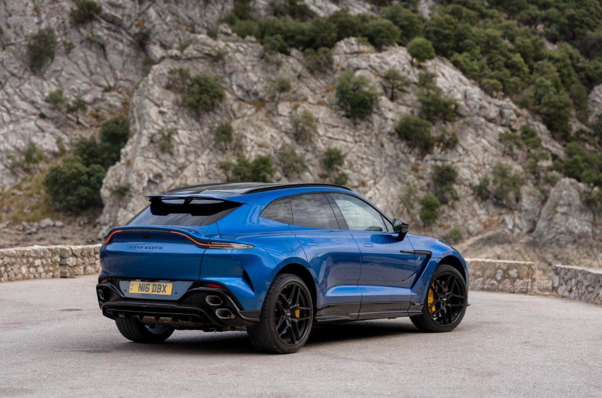 Aston Martin DBX S static rear right