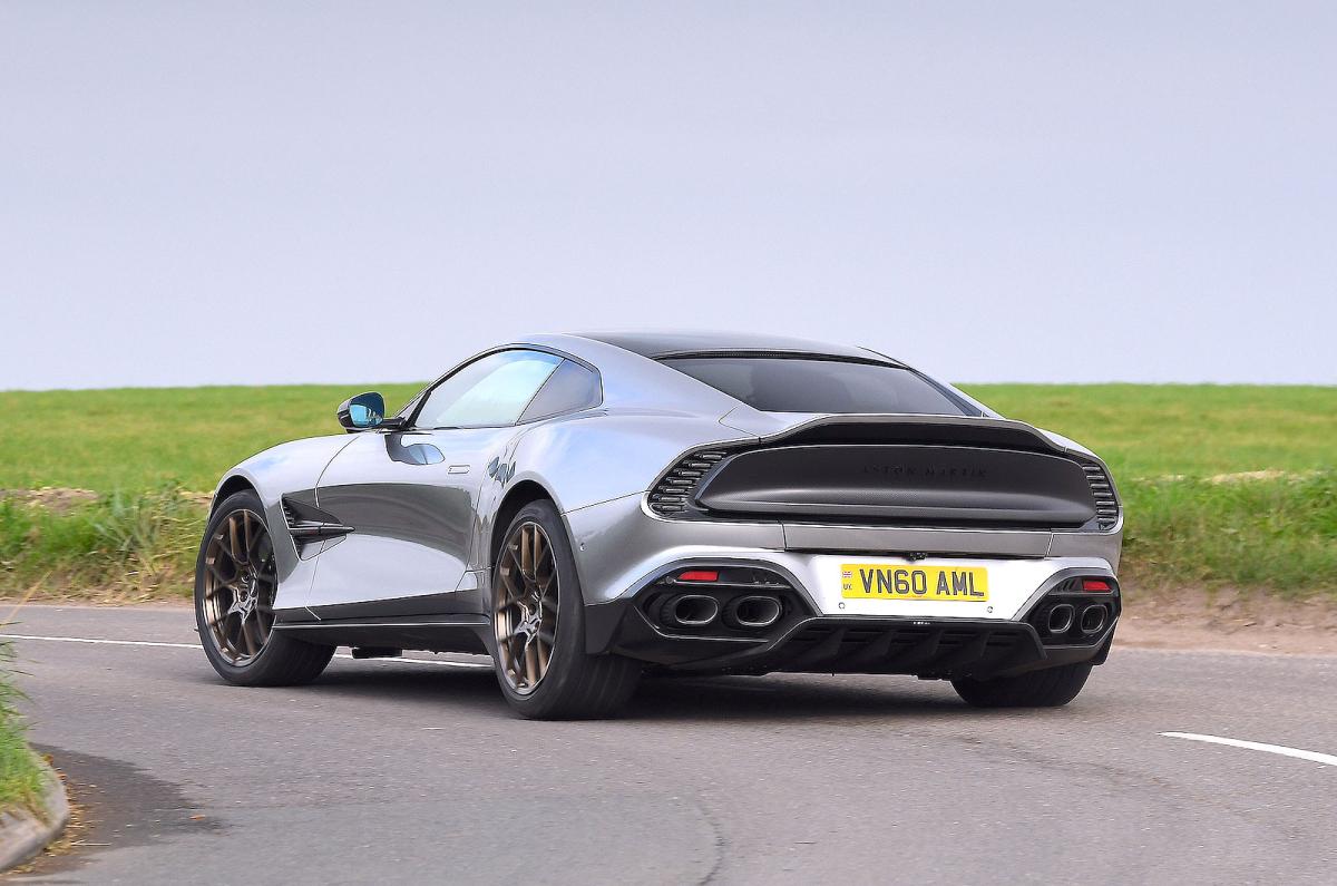 Aston Martin Vanquish rear cornering