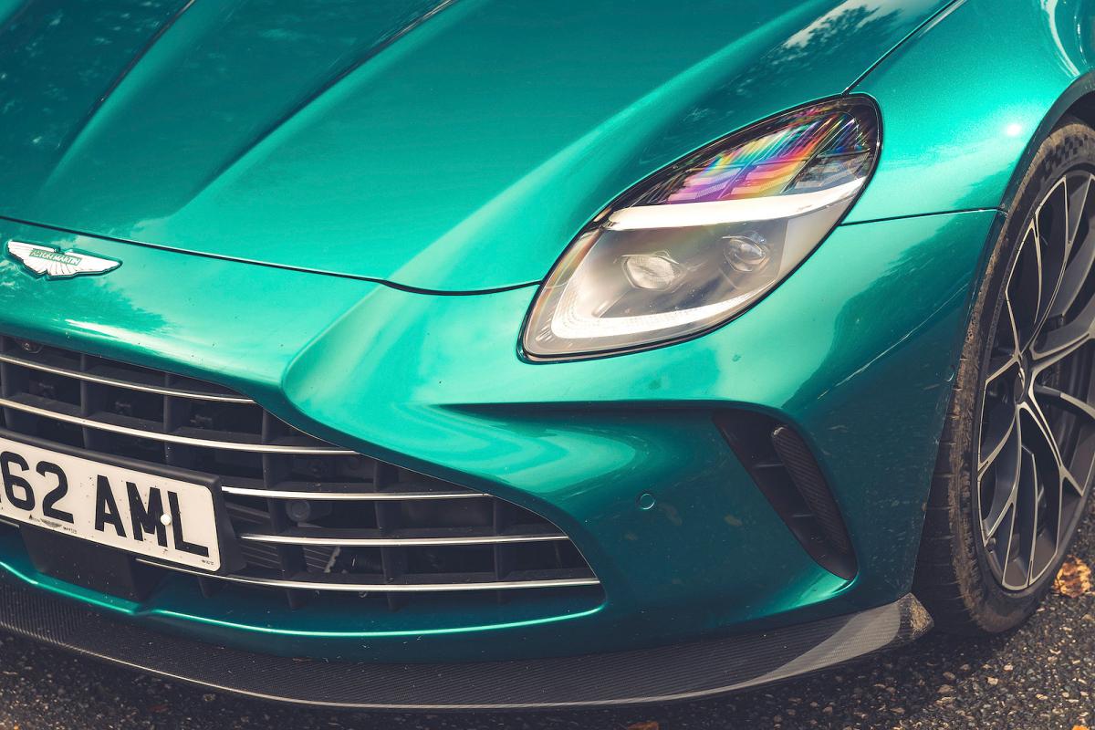 Aston Martin Vantage headlights