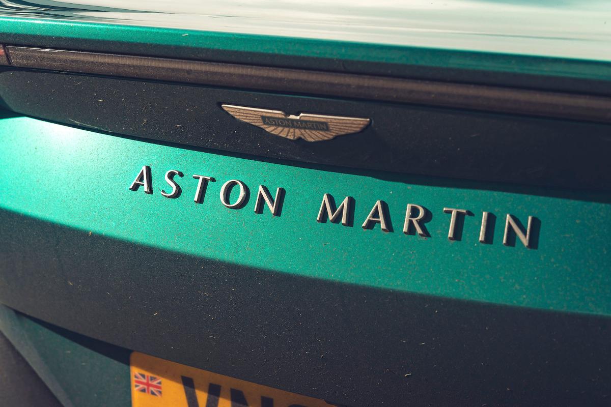 Aston Martin Vantage rear badges