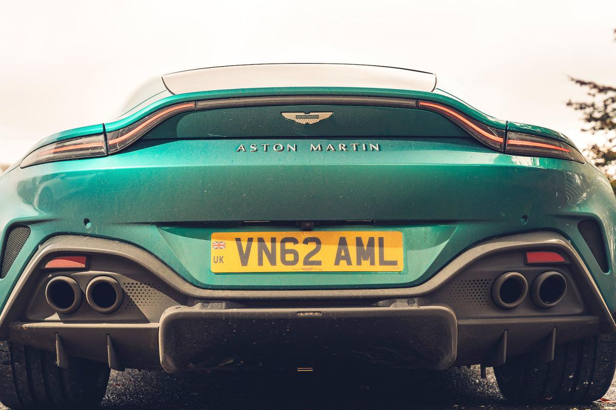 Aston Martin Vantage rear detail