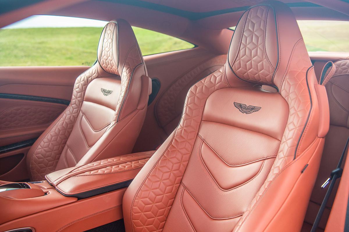 Aston Martin DBS Superleggera front seats
