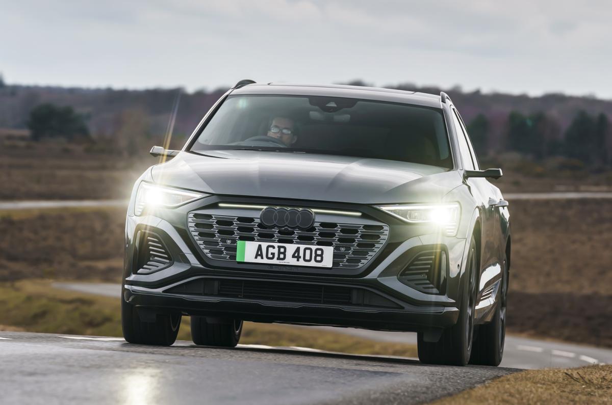 Audi Q8 Sportback e-tron nose