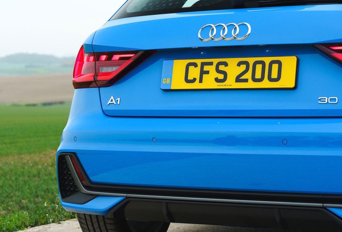 Audi A1 rear detail