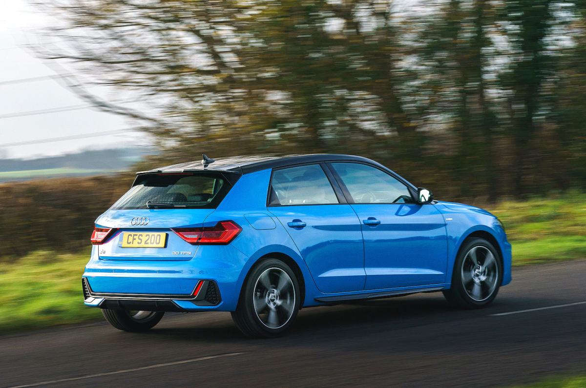 Audi A1 rear right driving