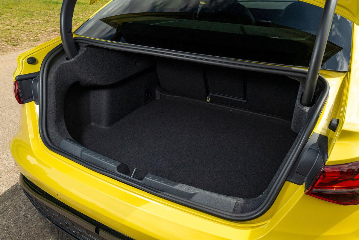 Audi A3 Saloon boot