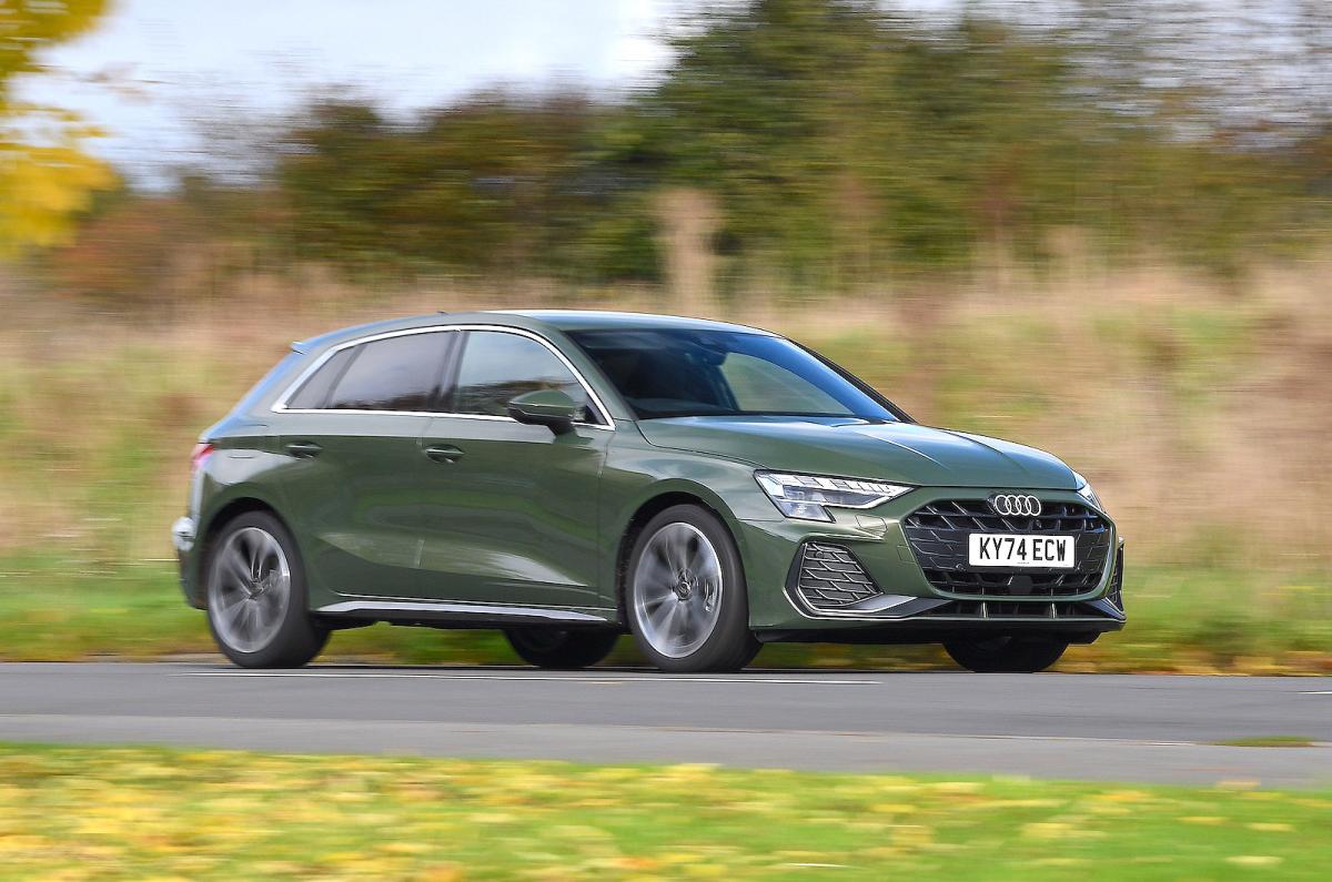 Audi A3 front right driving