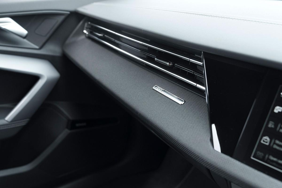 Audi A3 Sportback dashboard detail