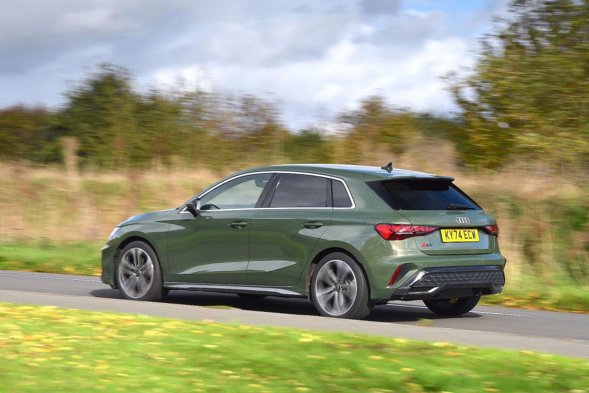 Audi A3 rear left driving