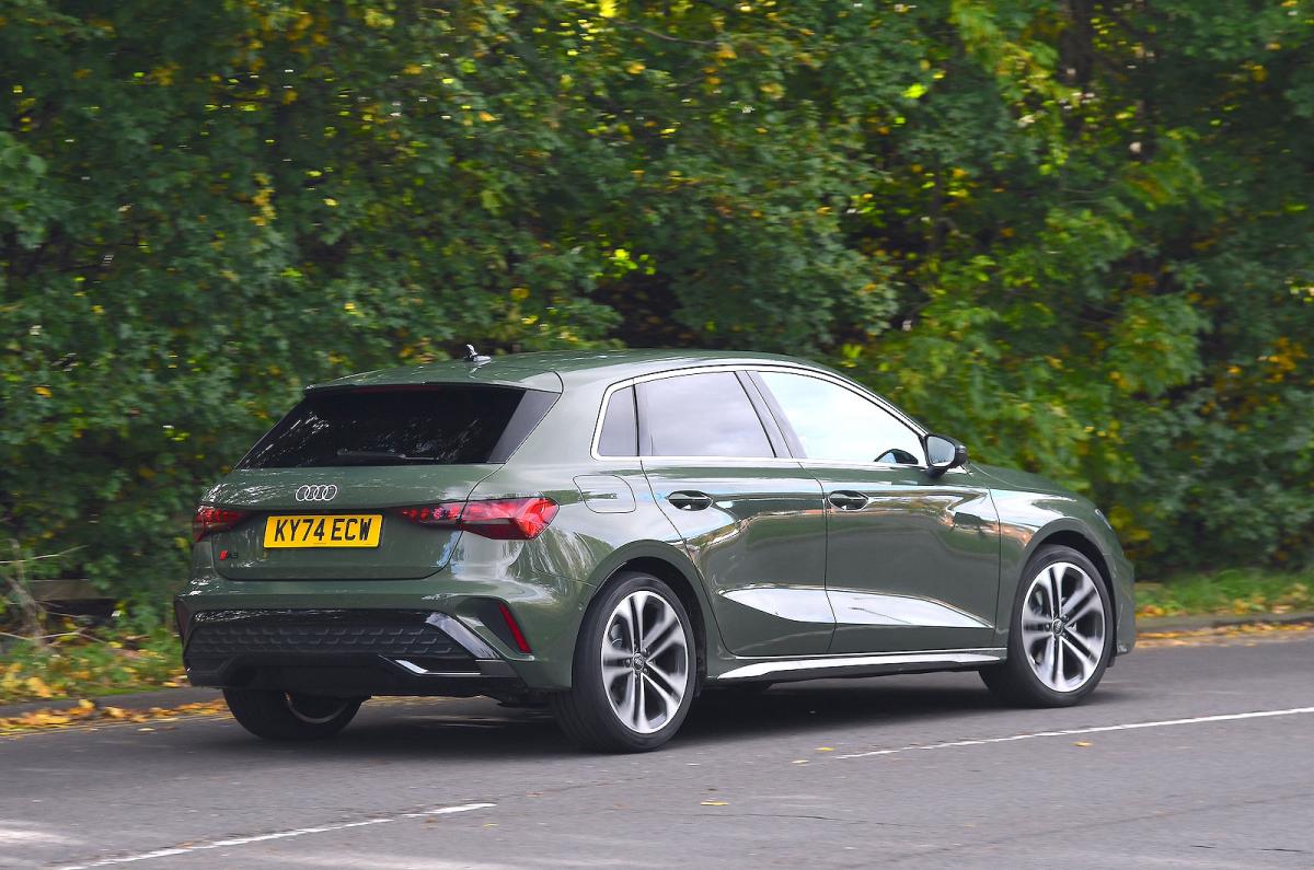 Audi A3 rear right driving