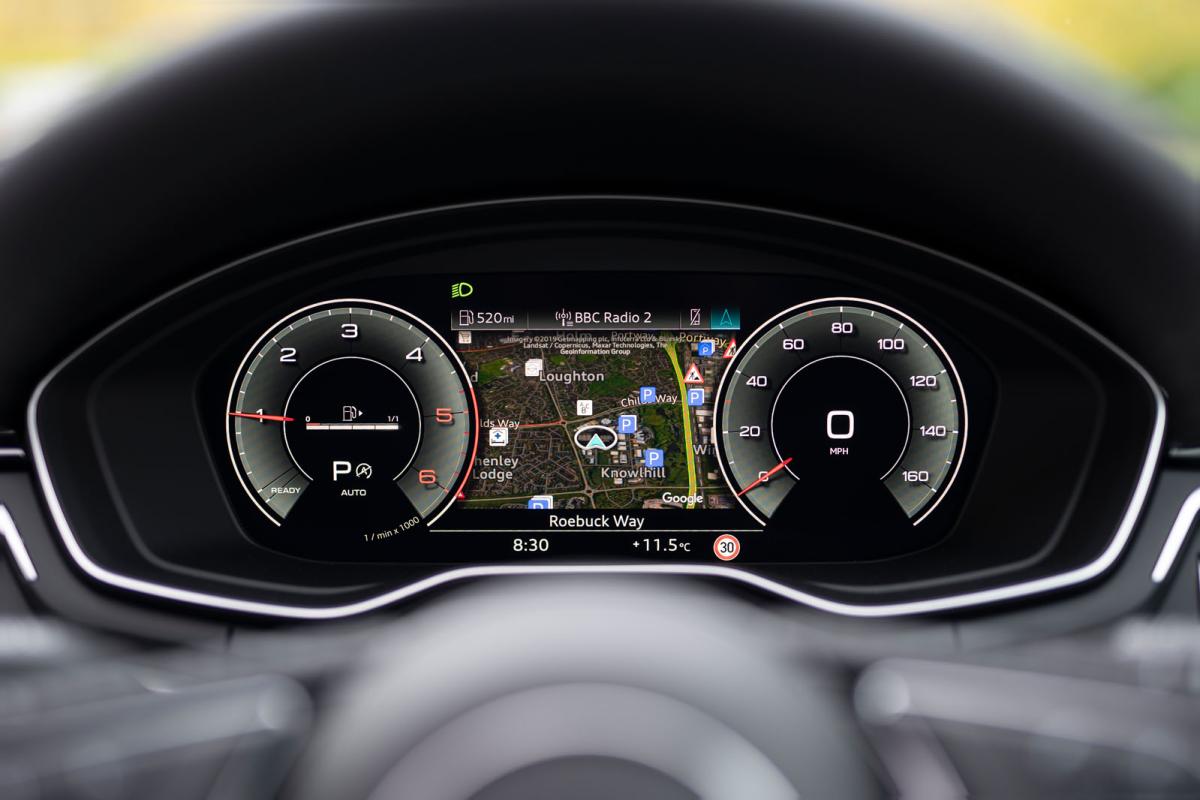 Audi A4 Allroad 2021 driver display