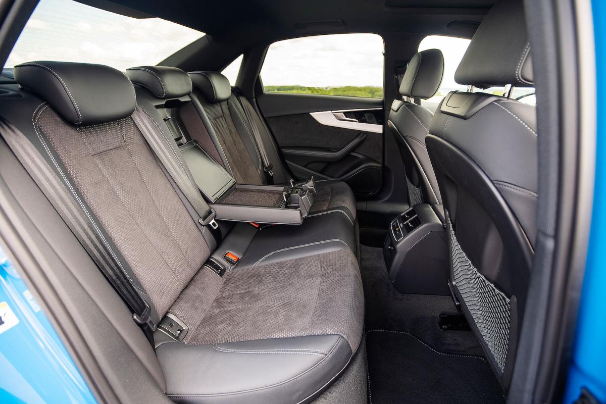 Audi A4 interior back seats