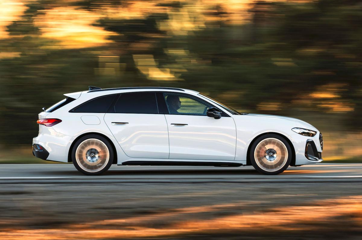 Audi A5 Avant right driving