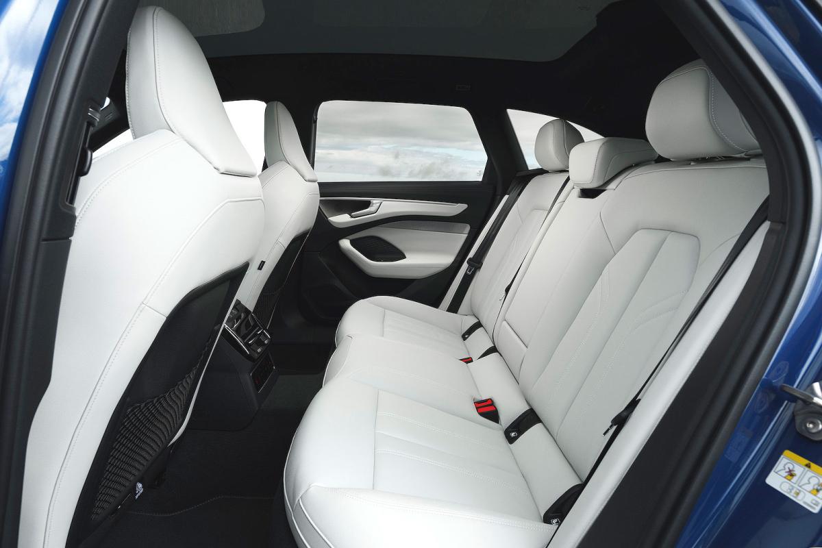 Audi A6 Avant back seats