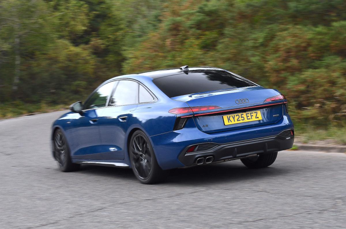 Audi A6 rear left driving