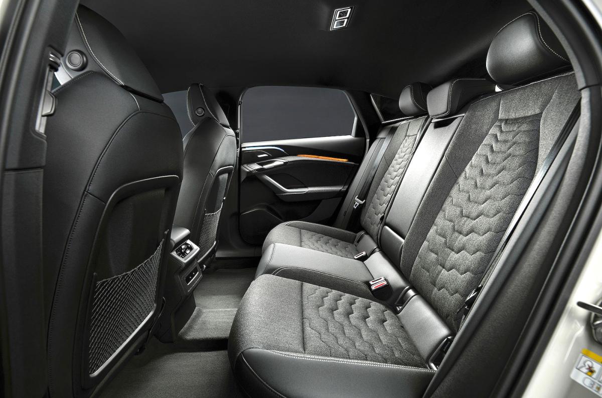 Audi A6 Sportback e-tron back seats