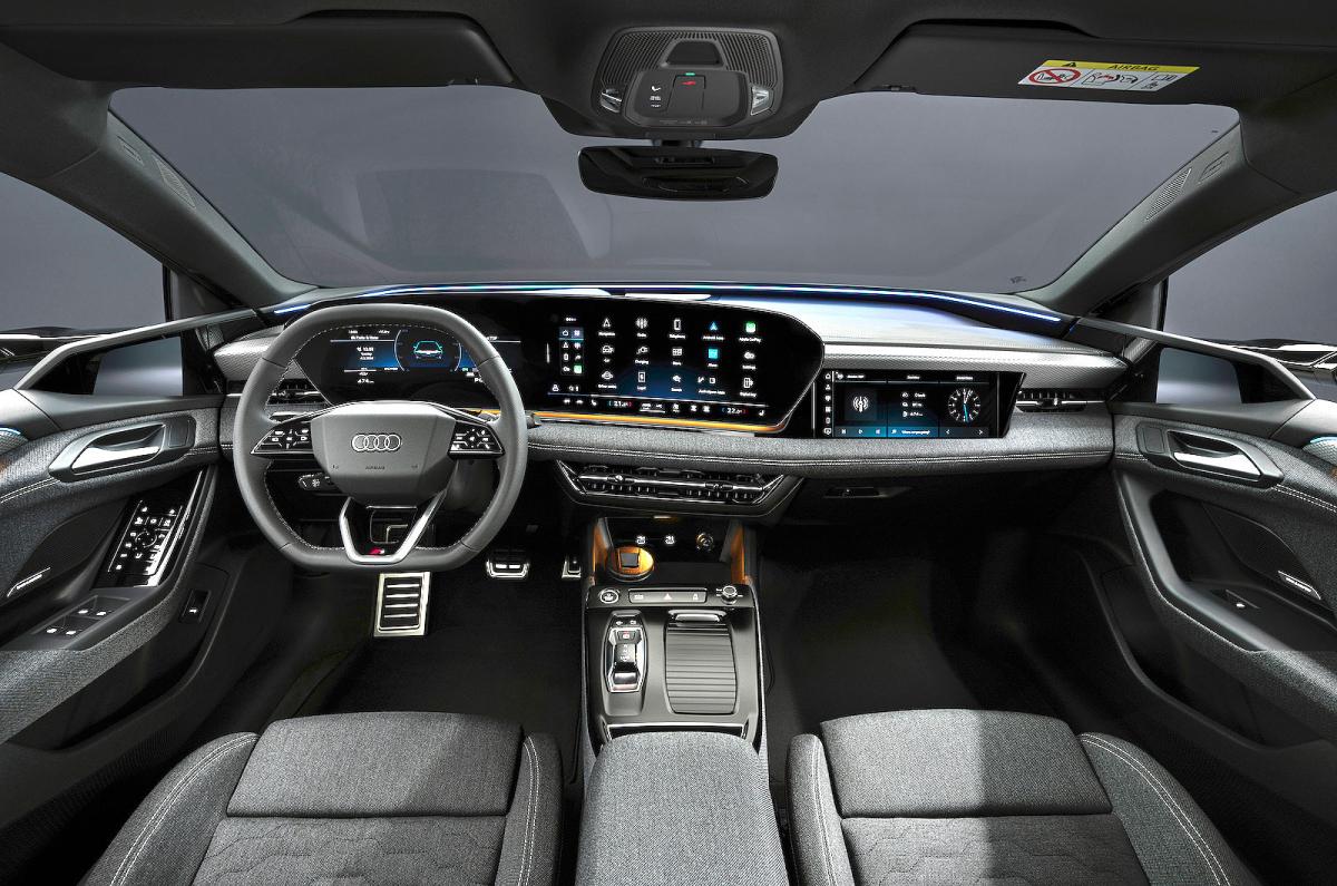 Audi A6 Sportback e-tron dashboard
