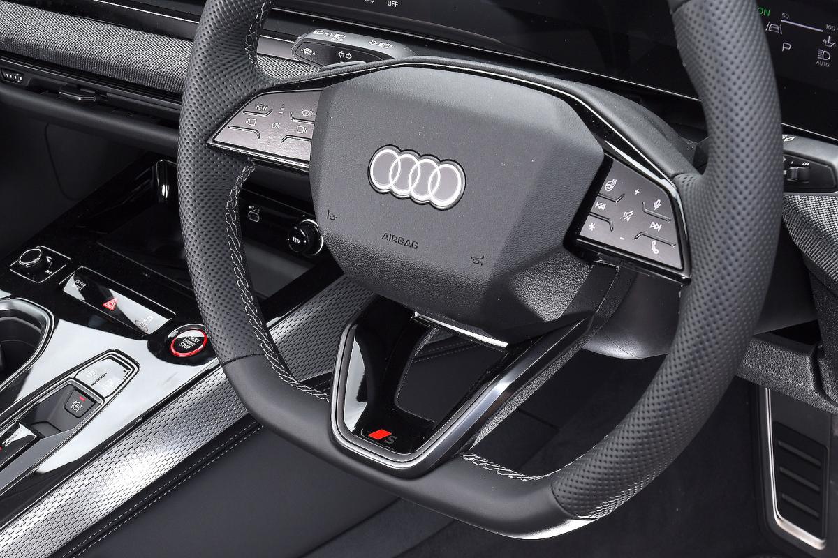 Audi A6 steering wheel