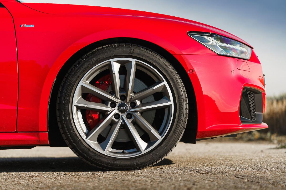 Audi A7 alloy wheel detail