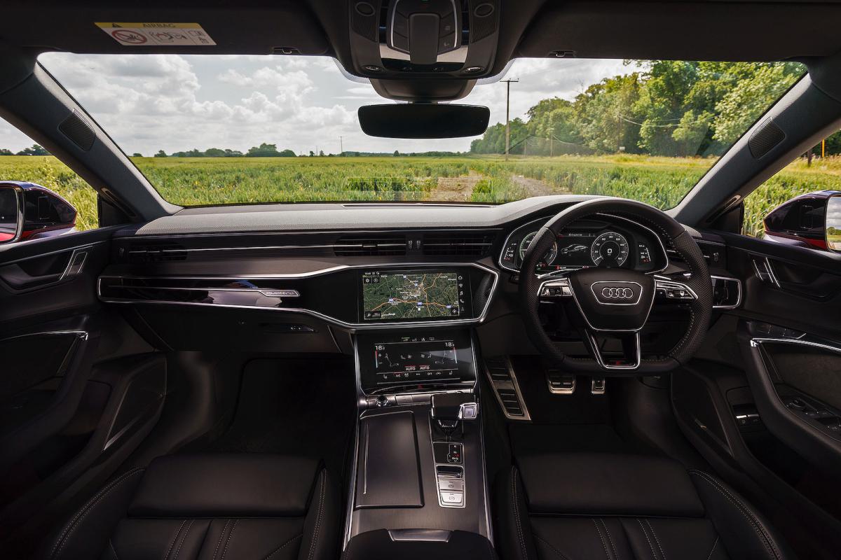 Audi A7 interior dashboard