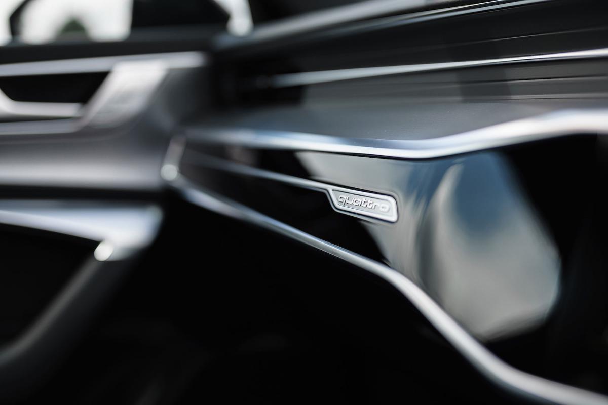 Audi A7 interior detail