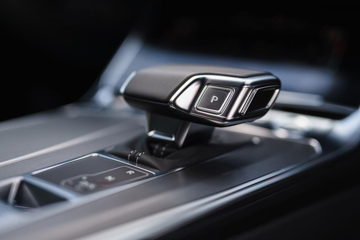 Audi A7 interior detail