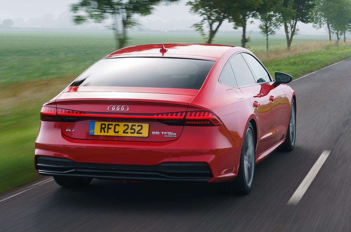 Audi A7 rear right tracking