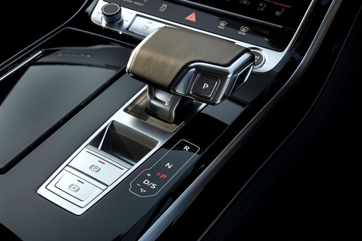 Audi A8 interior detail