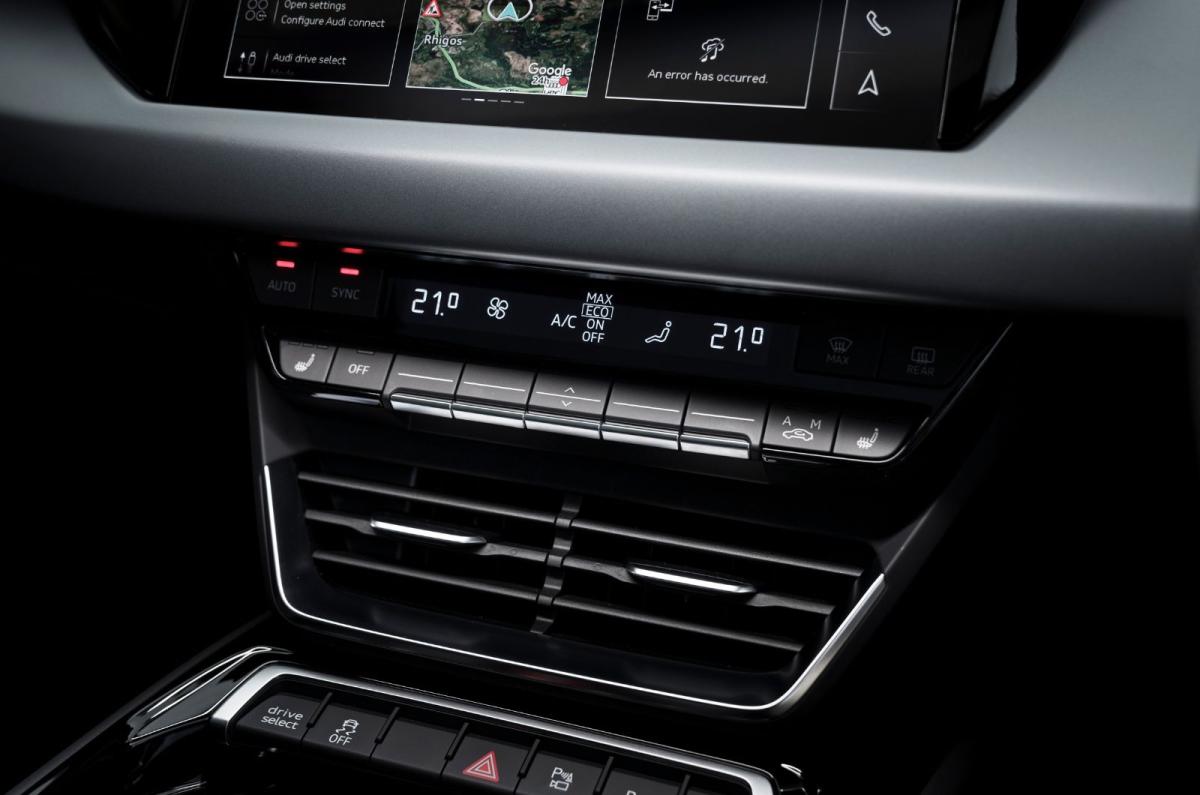 Audi e-tron GT interior details