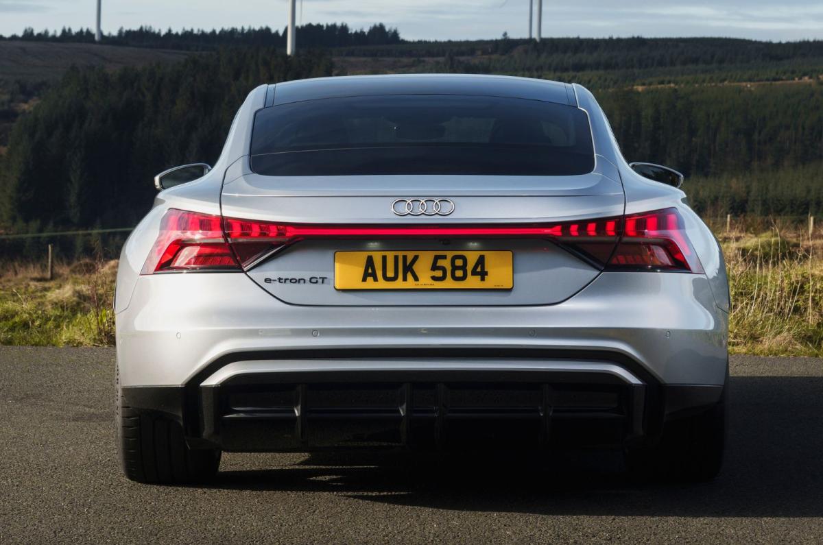 Audi e-tron GT rear still