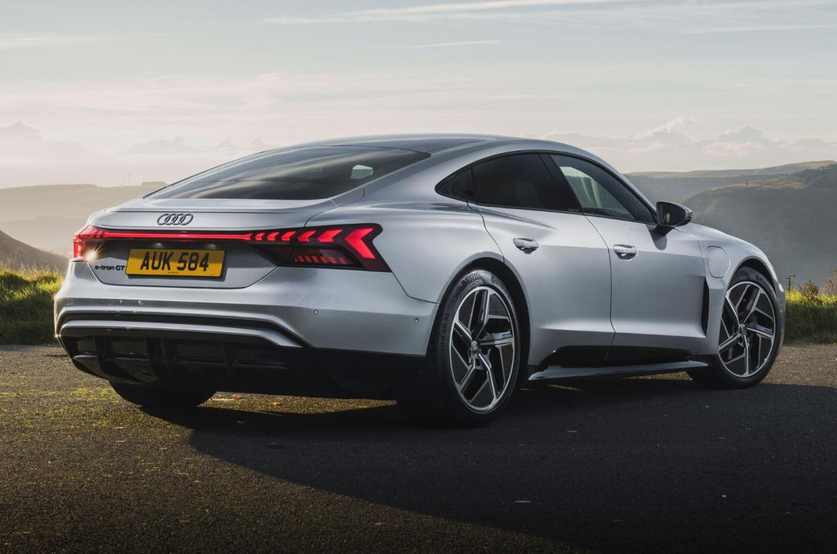 Audi e-tron GT rear still