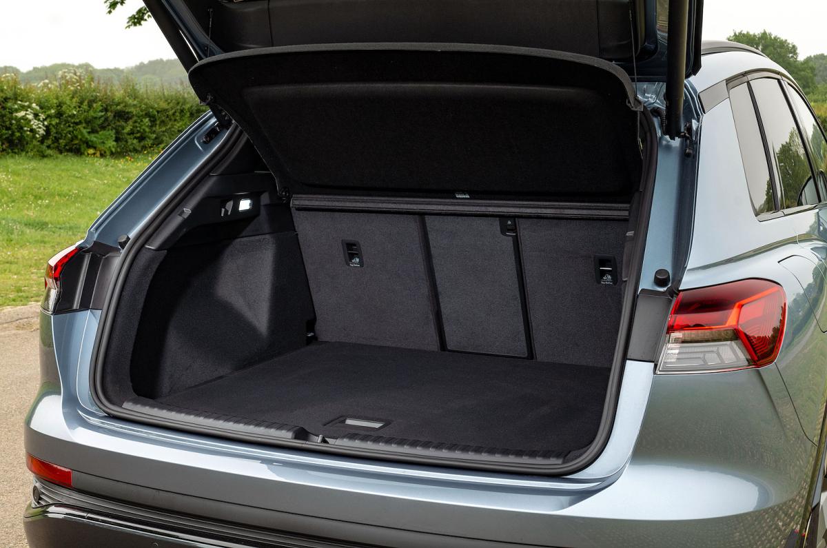 Audi Q4 e-tron boot open