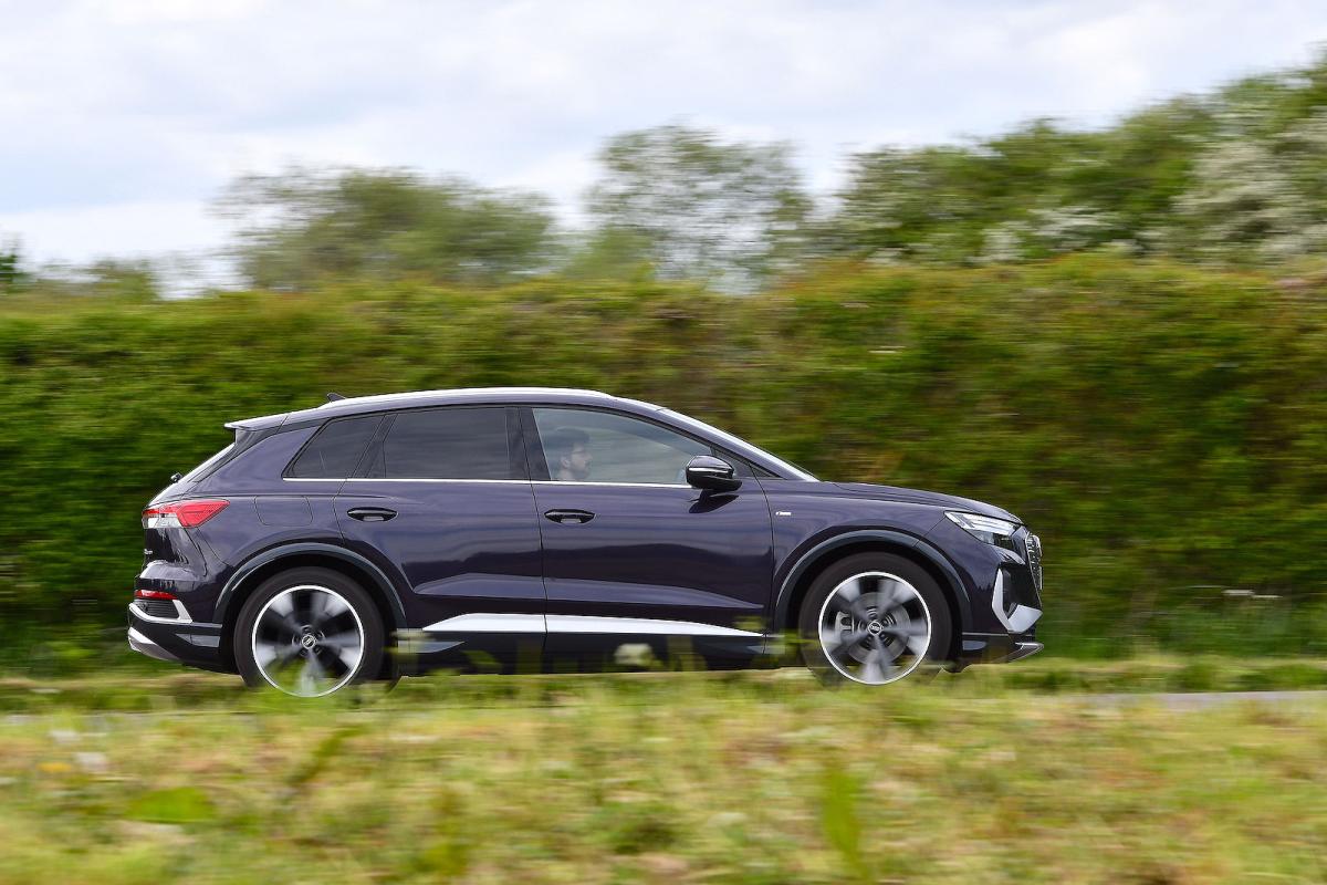 Used Audi Q4 e-tron 2021-present right driving
