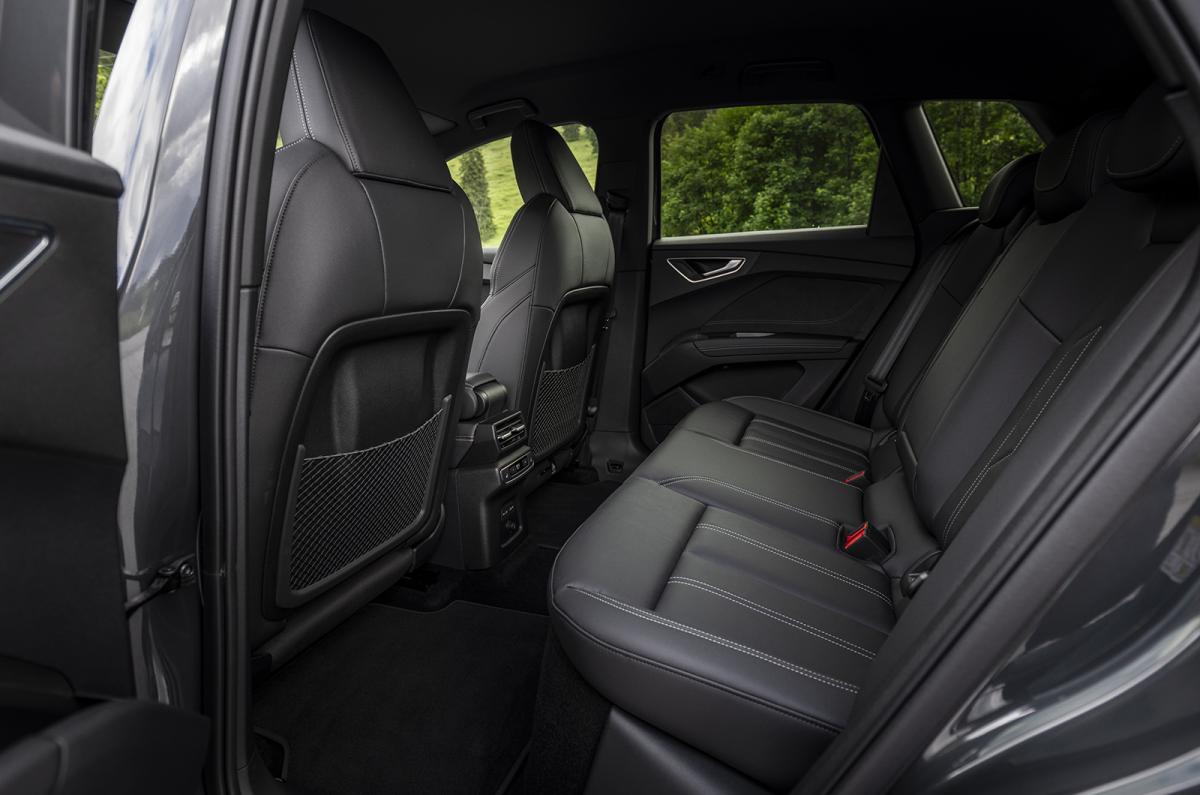 Audi Q4 e-tron rear seats