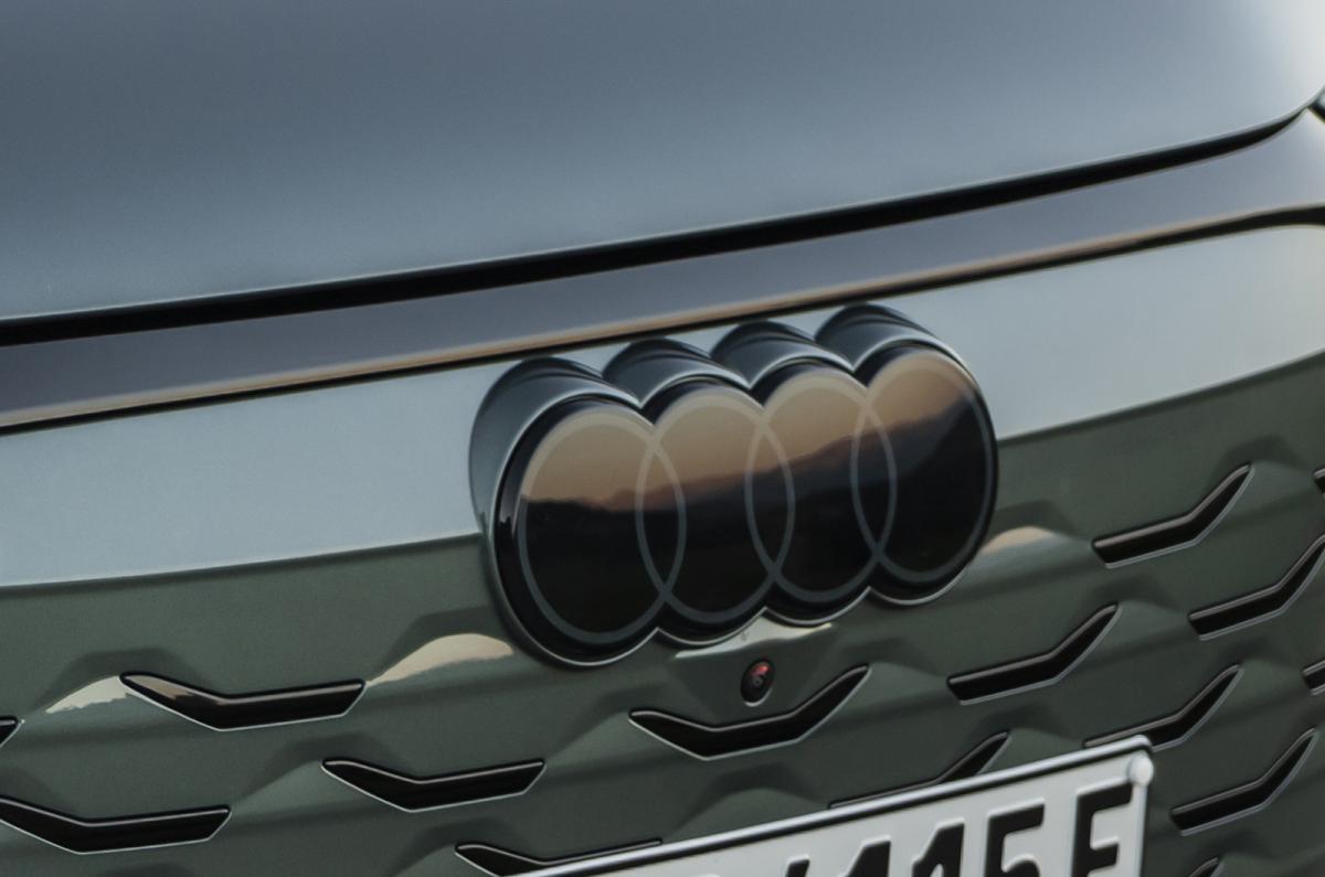 Audi Q4 e-tron Sportback badge detail