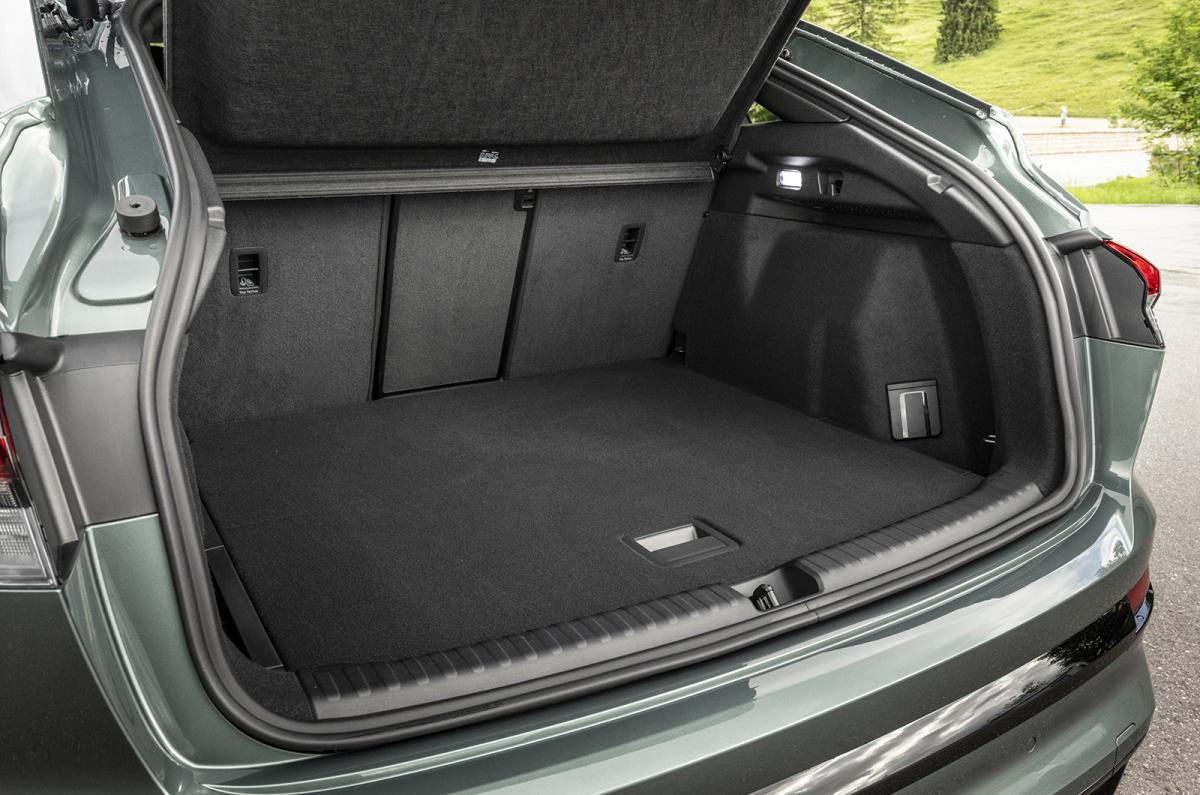 Audi Q4 e-tron Sportback boot
