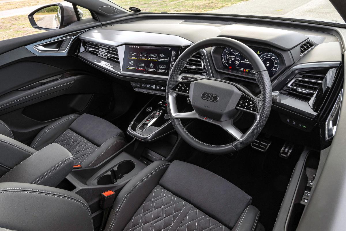 Audi Q4 Sportback e-tron boot
