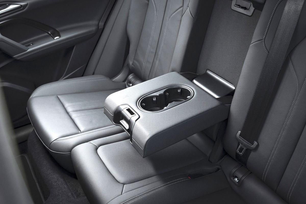 Audi Q5 Sportback rear interior detail