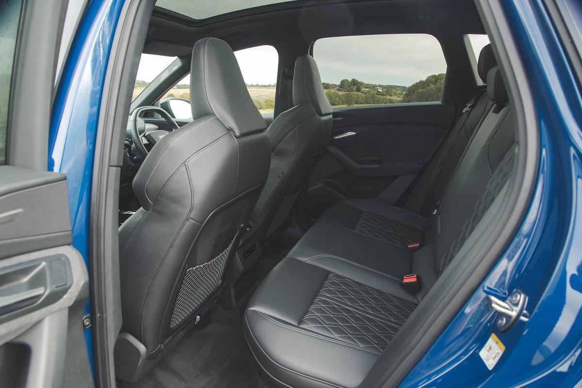 Audi Q6 e-tron back seats