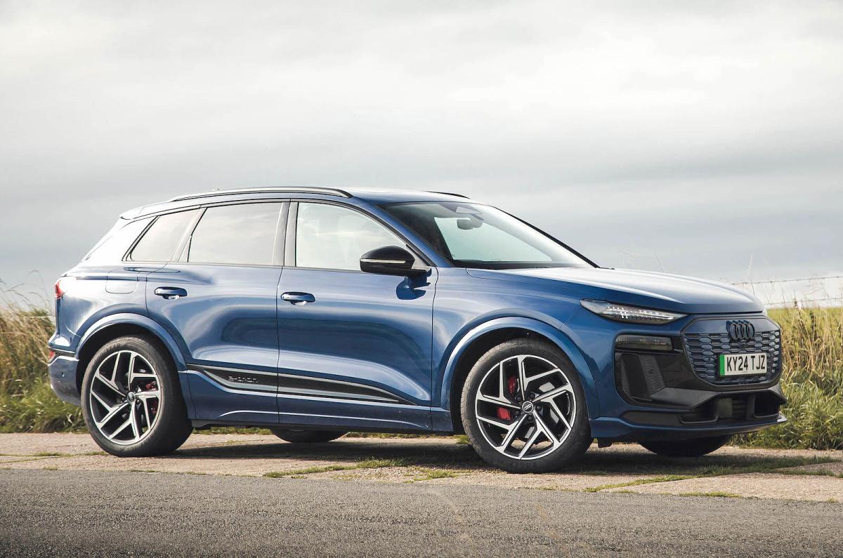 Audi Q6 e-tron front right static