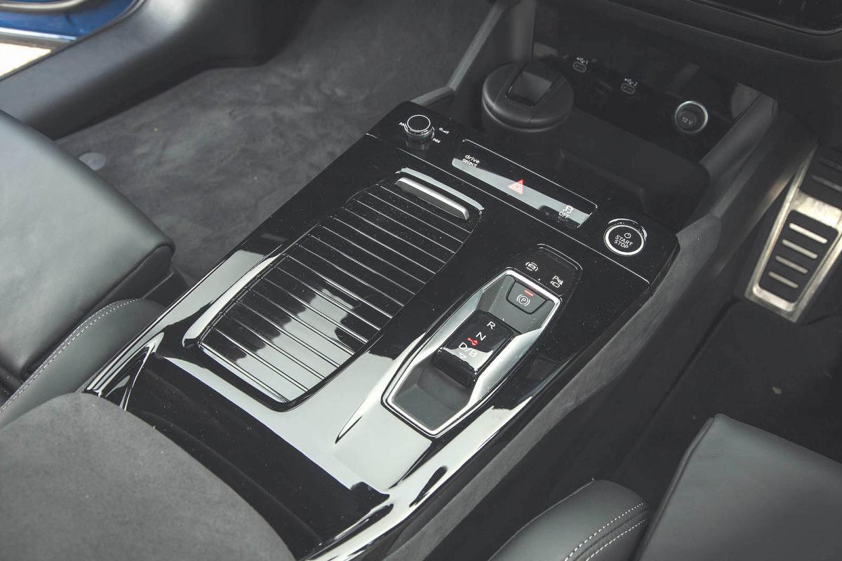 Audi Q6 e-tron interior detail