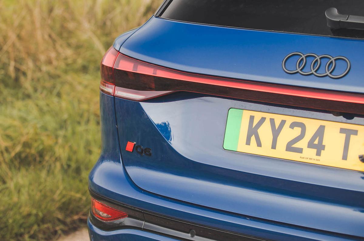 Audi Q6 e-tron rear lights
