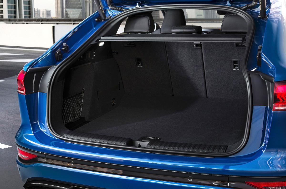 Audi Q6 e-tron Sportback boot