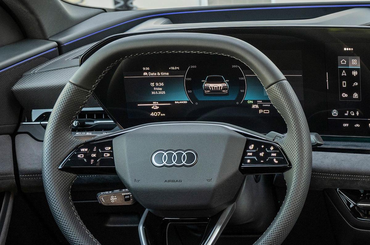 Audi Q6 e-tron Sportback driver display