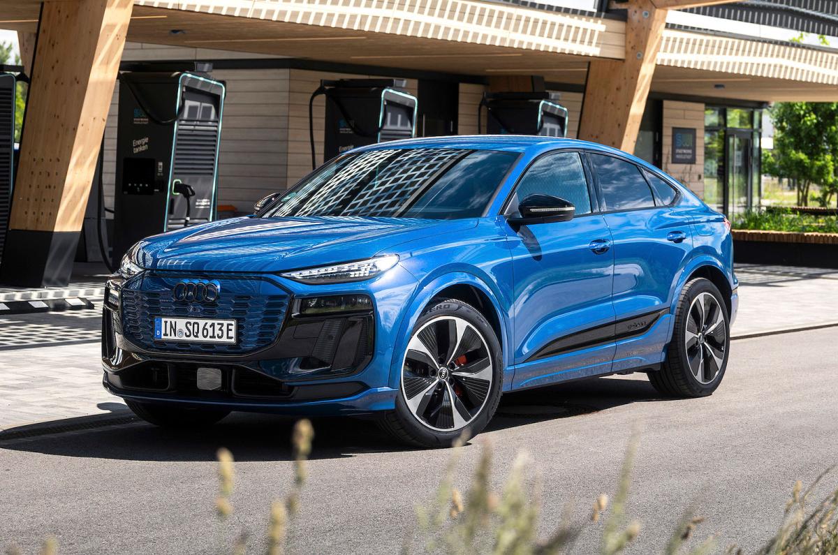 Audi Q6 e-tron Sportback front left static