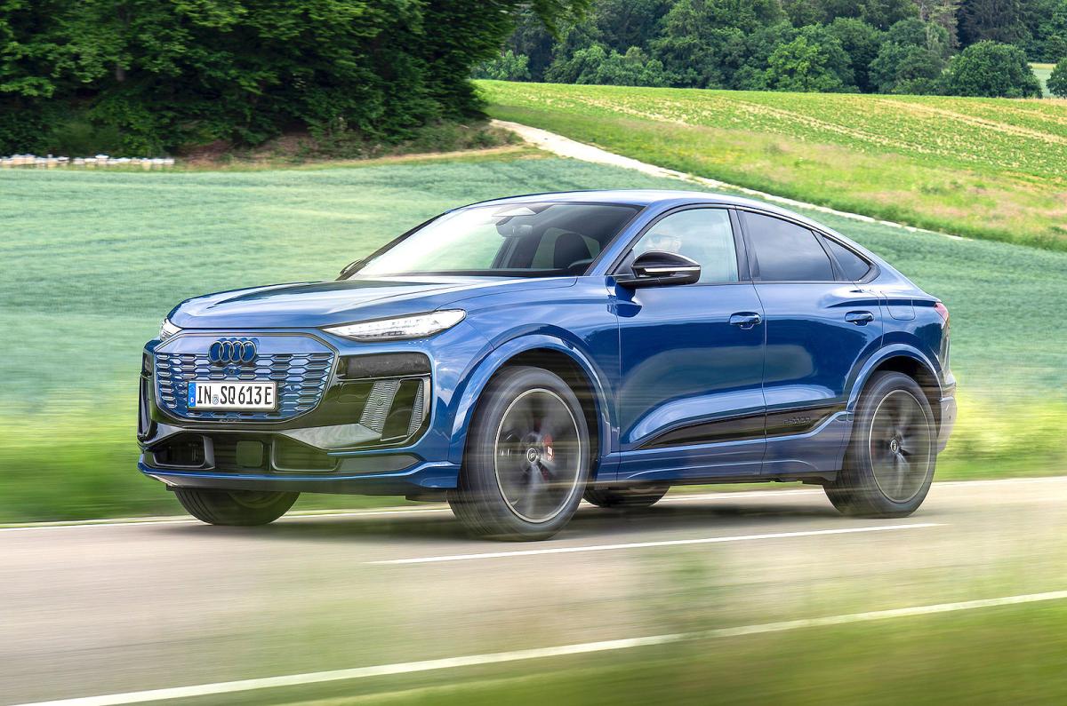 Audi Q6 e-tron Sportback left driving