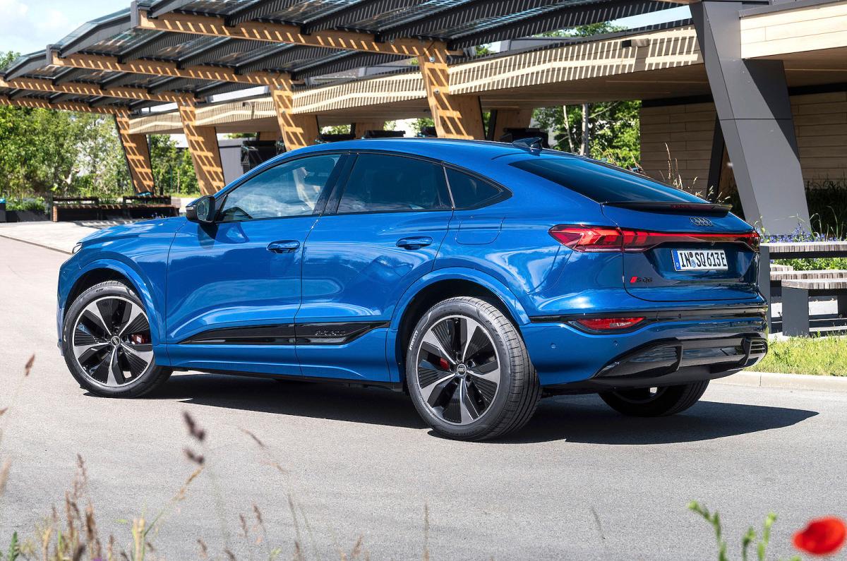 Audi Q6 e-tron Sportback rear left static