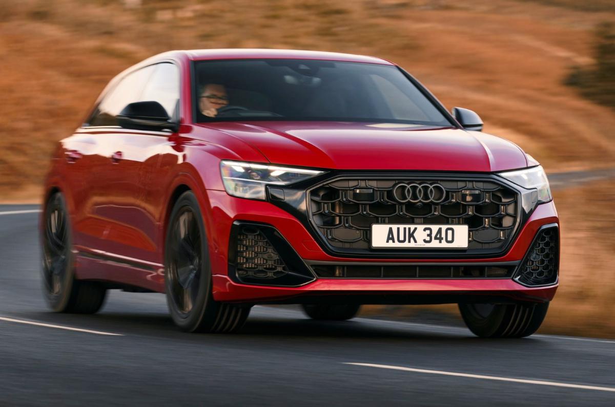 Audi Q8 front dynamic